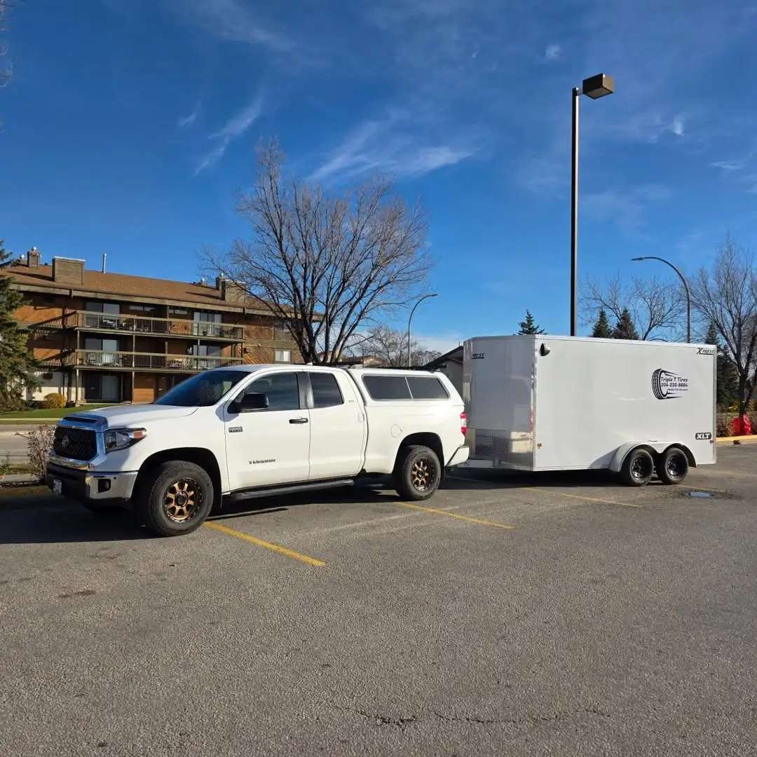 Close-up of vehicle wheels inside the shop